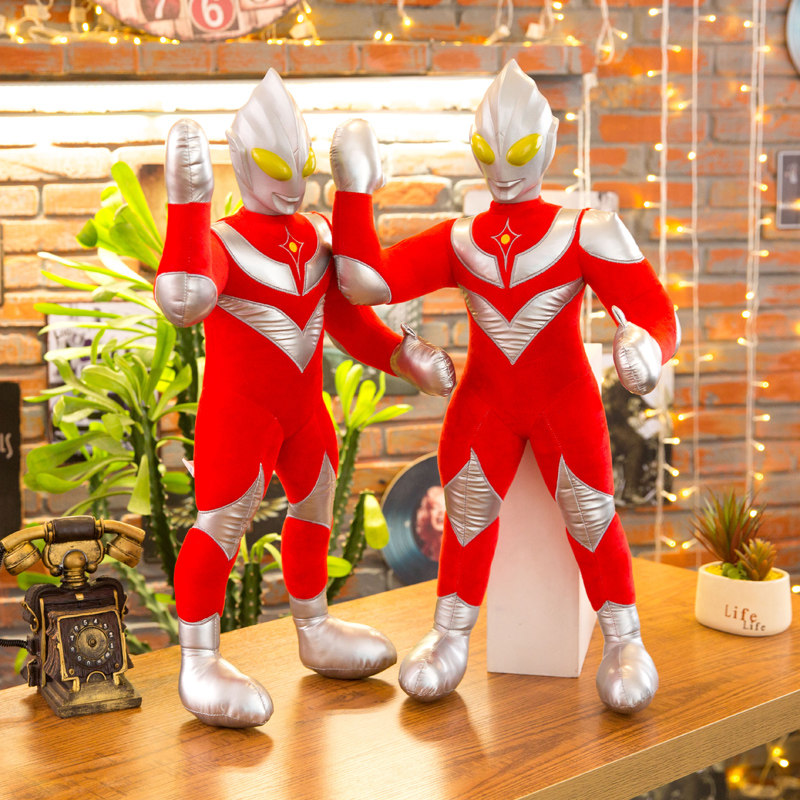 特价奥特曼 玩具 超大号 泰罗_奥特曼玩偶公仔毛绒大号赛罗布娃娃超