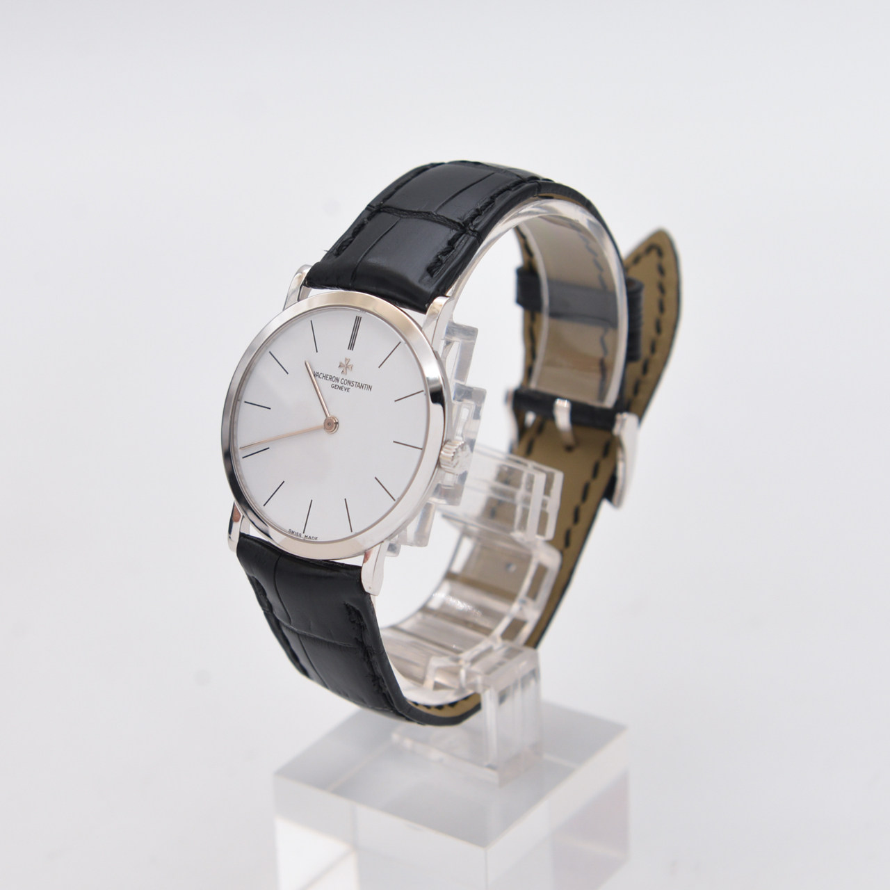 [95新]江诗丹顿18k白金手动机械女表