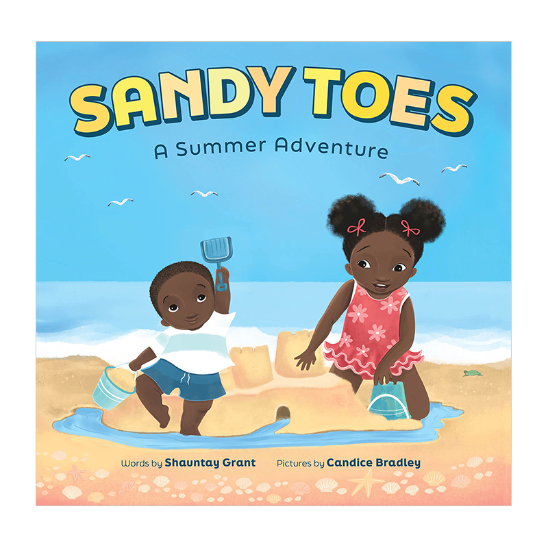 【预售】Sandy Toes: A Summer Adventure (a Let’s Play Outside! Book)，桑迪的脚趾：夏天的冒险 英文儿童绘本