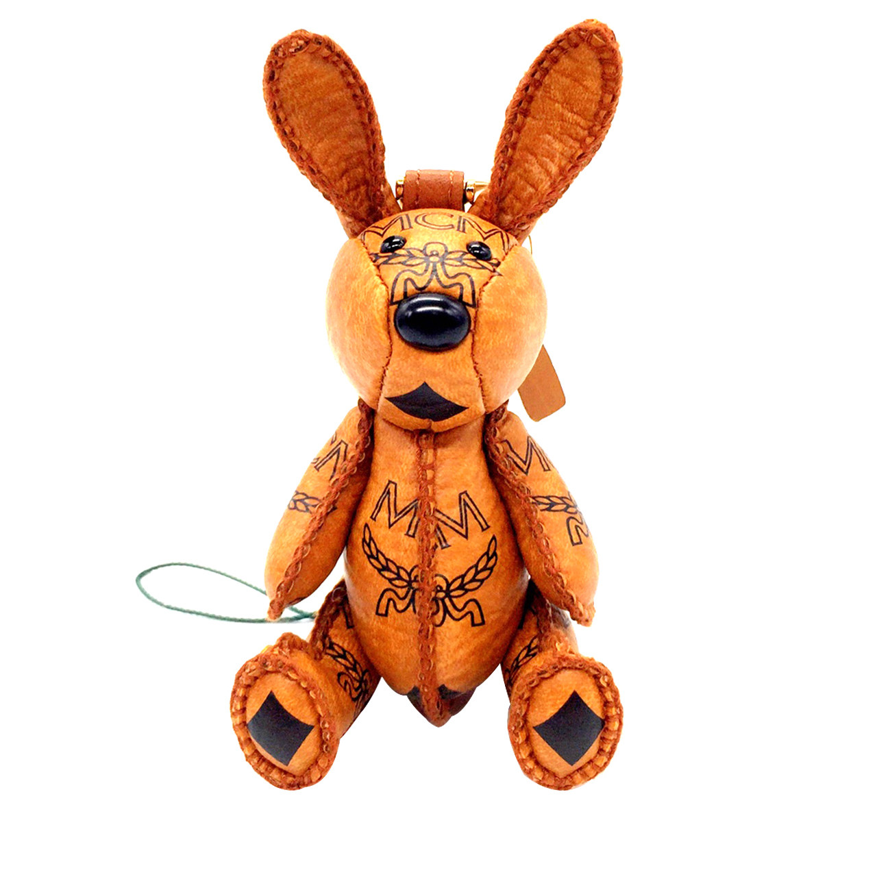 [9.9新]mcm 中性全皮小兔子挂件