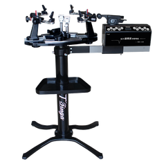 丁格T5189自动电脑光电拉线机羽毛球拍 网球拍两用穿线机缠线机器