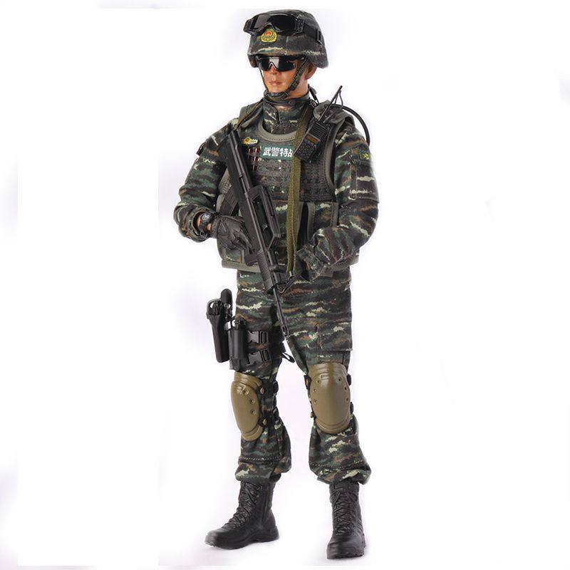 和平使命兵人军人士兵模型玩具中国解放军仿真1/6可动人偶手办人y