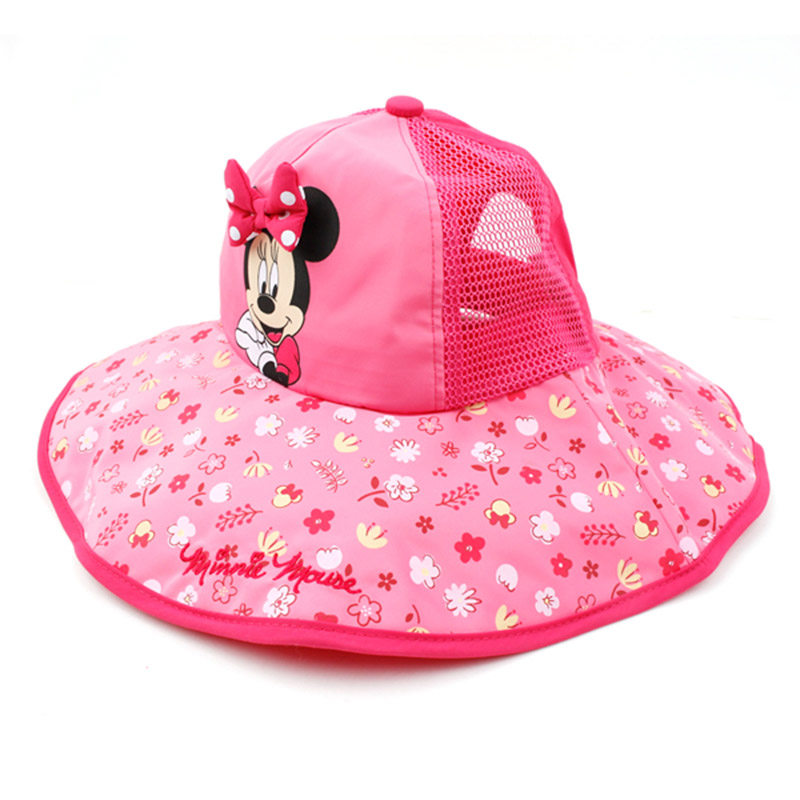 儿童遮阳帽男宝宝夏季防晒帽太阳帽大帽檐沙滩帽渔夫帽女防紫外线