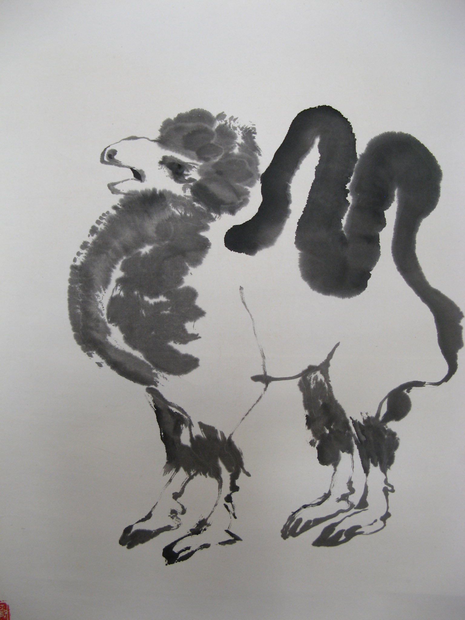 文化部特聘画家 唐鸿珍 《沙漠之舟》