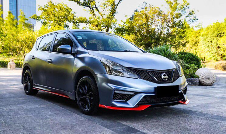 适用11-15款日产两厢骐达改装nismo大包围12/13/14前后杠侧裙排气