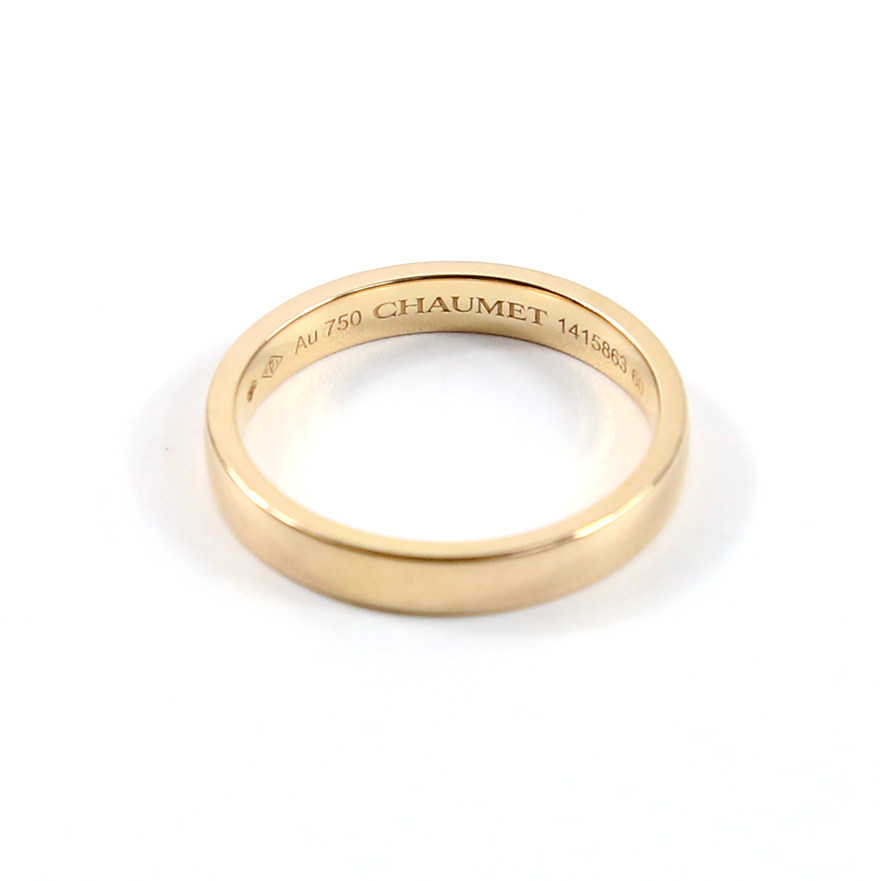 [9.5新]尚美巴黎chaumet女士plume18k玫瑰金戒指60