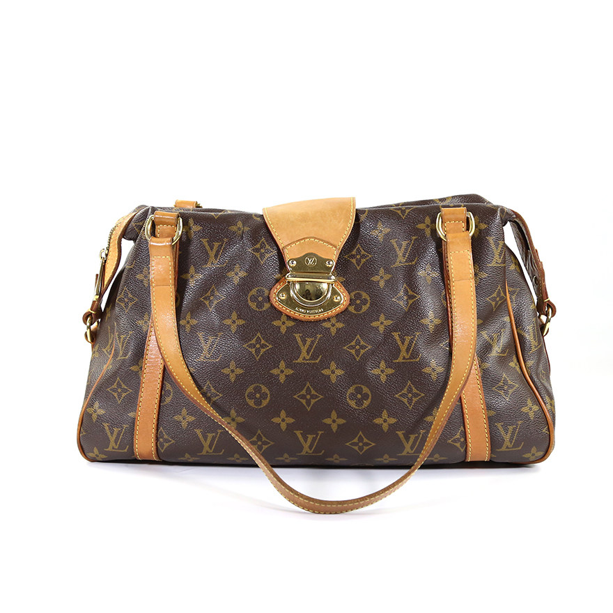 [8.5新]路易威登louis vuitton stresa老花手提包