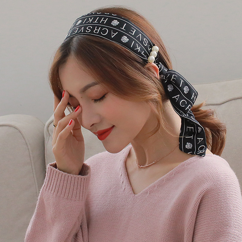 热销发箍发带带飘带 森女系_飘带发箍女韩国简约ins