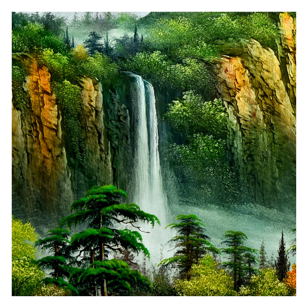 王彬油画《红日江山》精品收藏/中国美院