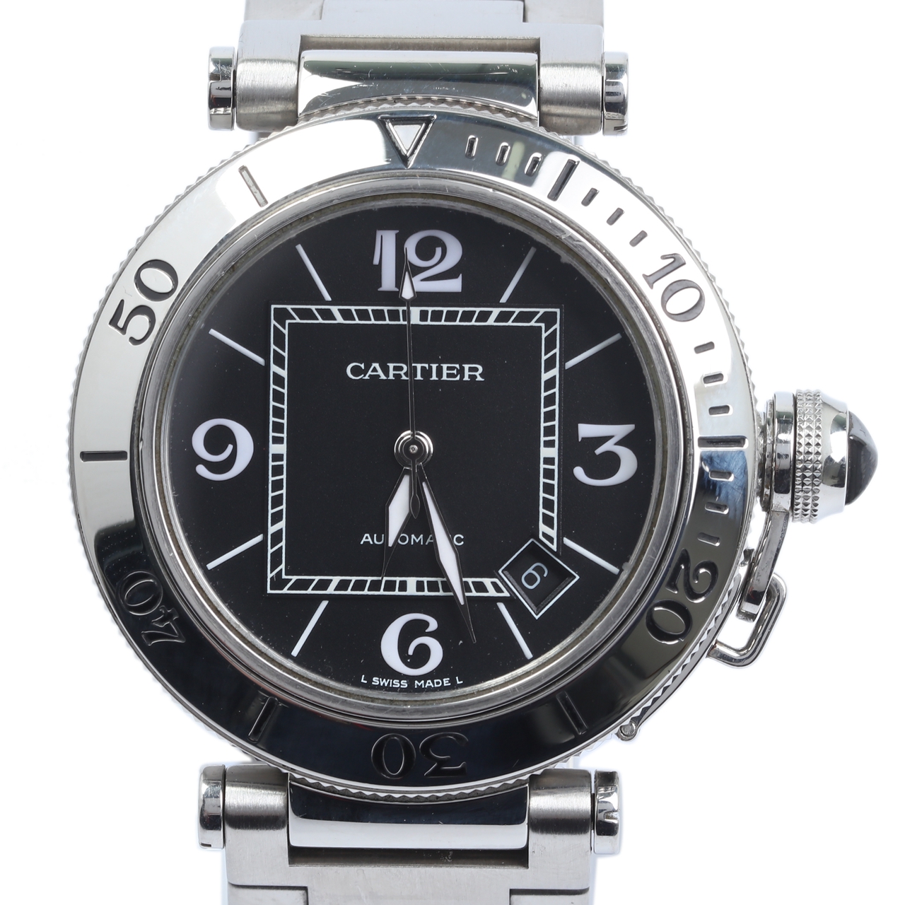 [9.5新]卡地亚帕莎系列自动机械男表