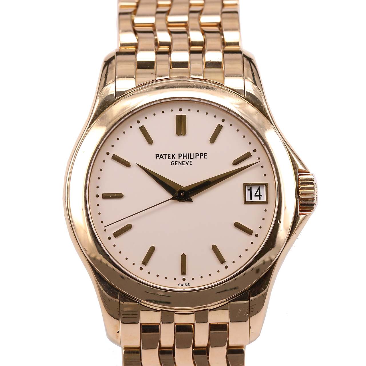 [9.5新]百达翡丽古典系列黄金自动机械男表 日内瓦印记