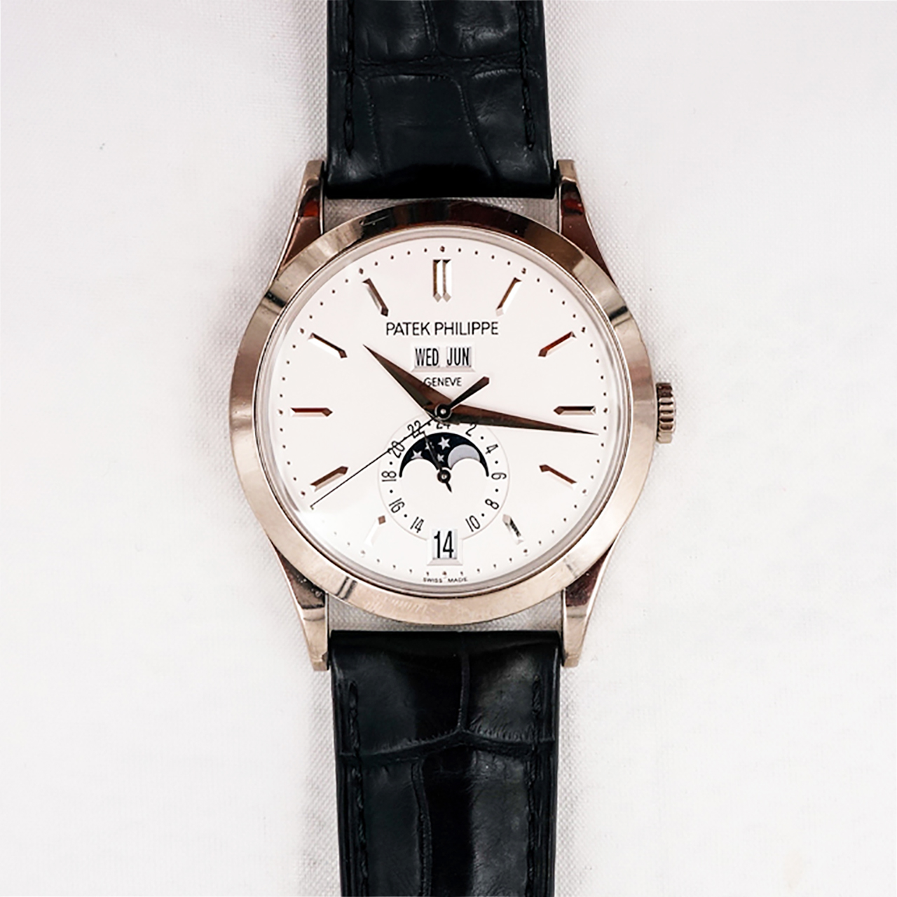 [9.5新]百达翡丽5396g双p印记白金自动机械男表