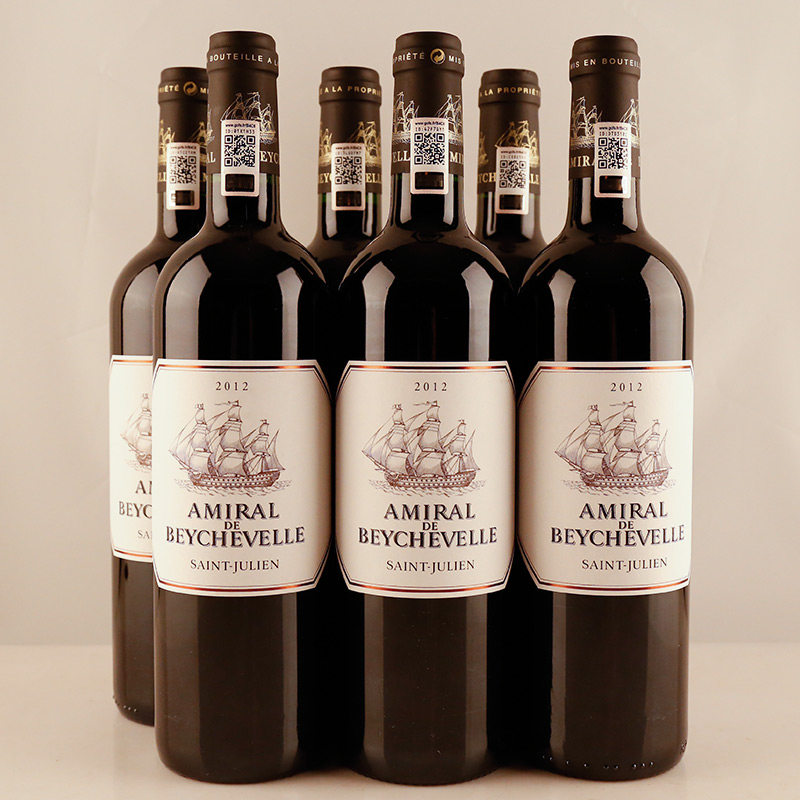 【6瓶】2012年 龙船将军副牌干红葡萄酒 chateau beychevelle