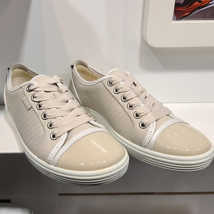 41大码特价ecco爱步系带休闲鞋女平底板鞋黑色单鞋柔酷7号430903