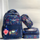 澳洲smiggle书包太空人儿童大容量减压背包学生1.6笔盒双肩包礼品