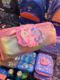 澳洲smiggle粉色独角兽笔袋学生大容量文具盒多层礼品笔盒香型