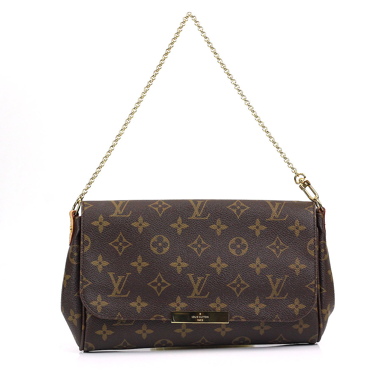 [9.5新]路易威登lv女士favorite中号帆布手袋单肩斜挎包