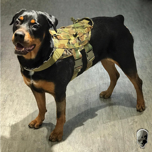 tmc 中型狗狗背带 军犬战术背心multicam美国进口面料 tmc3309