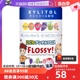 【自营】FLOSSY儿童牙线棒60支木糖醇护齿水果口味顺滑细线袋装