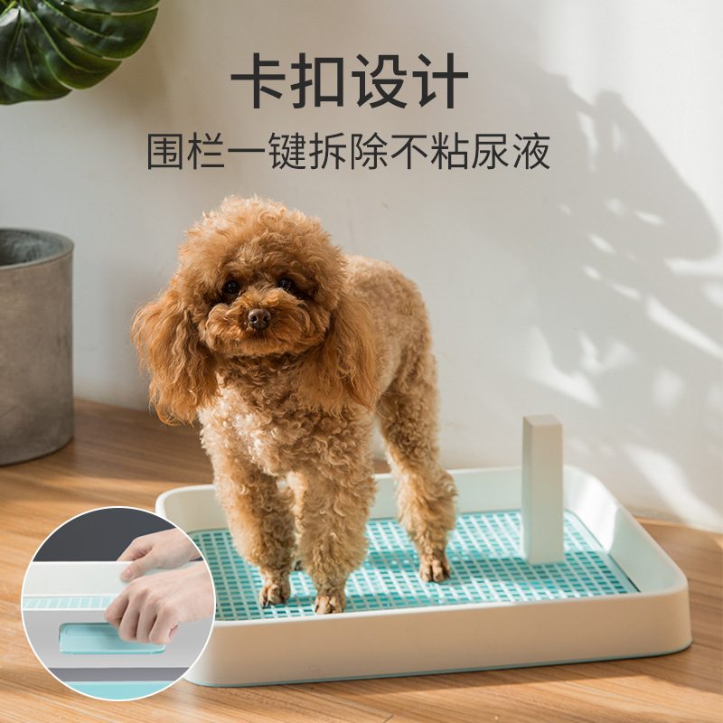 小型犬大小便狗厕所 泰迪_泰迪狗厕所狗狗大小便训练拉尿用品便盆尿盆