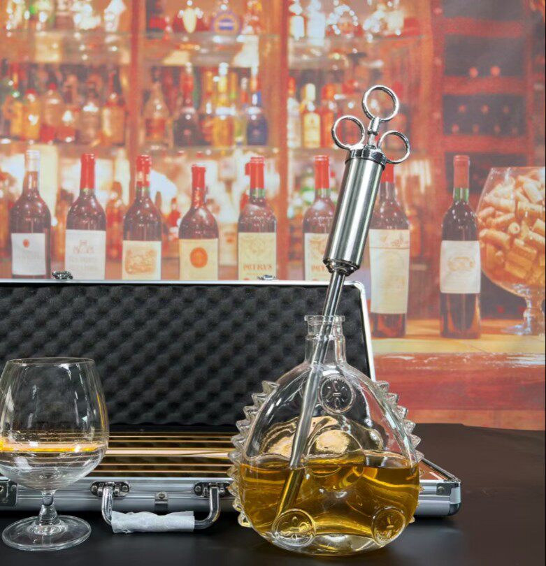 吸酒器路易十三吸酒器不锈钢取酒针管洋酒吸管 夜店酒吧ktv仪式感