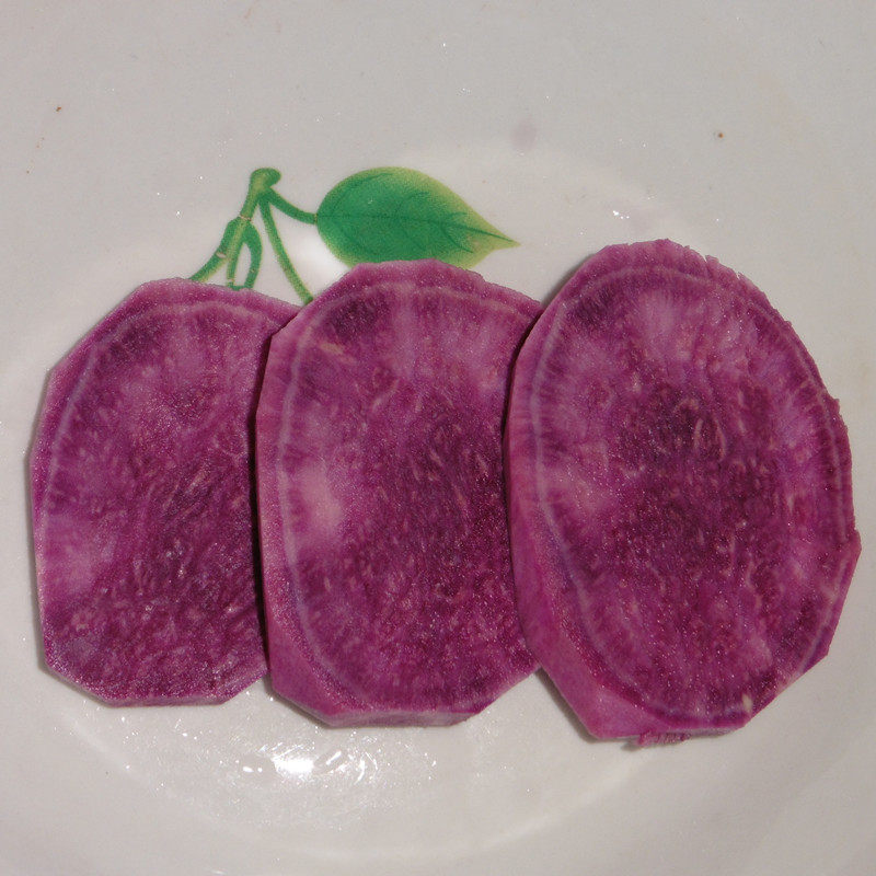 小紫薯阁蔬斋农家自种紫心红薯潼南绿地瓜现挖番薯新鲜紫芋头5斤