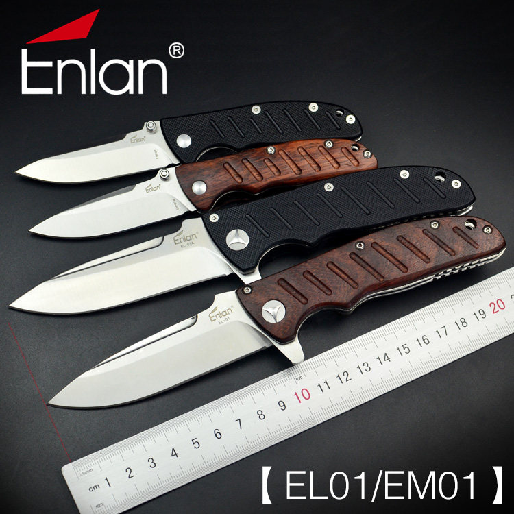 中国正品鹰朗大号el01随身便携折叠水果刀中小号em01户外野营工具