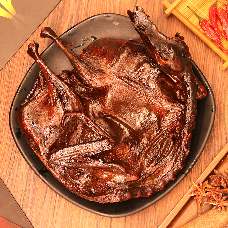 湖南特产酱板鸭常德长沙正宗风干烤鸭手撕锁鲜香特辣熟食零食小吃