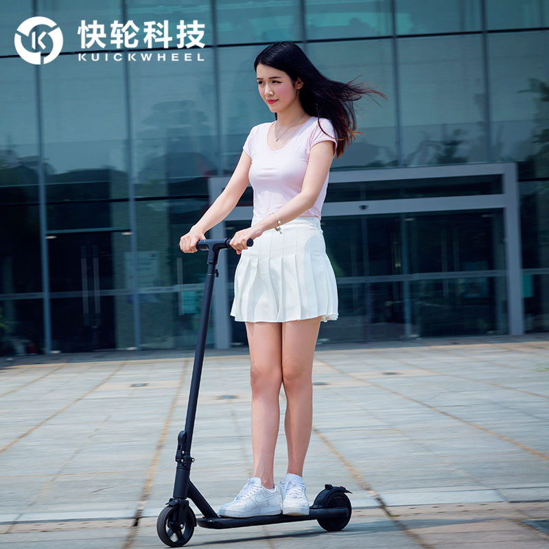 轮fe电动滑板车成人超轻可折叠便携式小电瓶车迷你型女代步工具优惠券