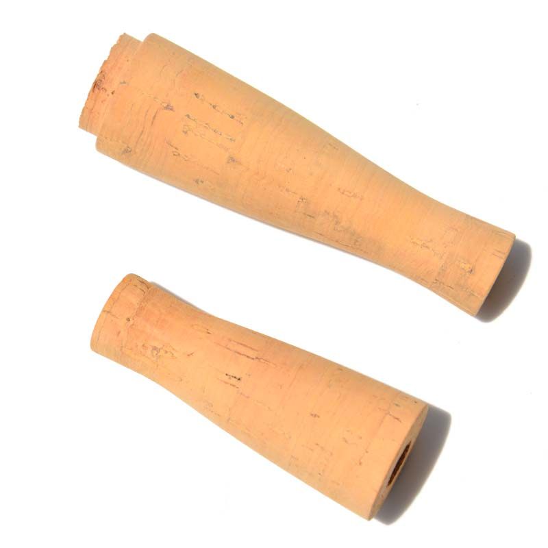 软木手把分段式3a软木把手路亚竿马口竿筏竿船竿手把鱼竿diy配件_不