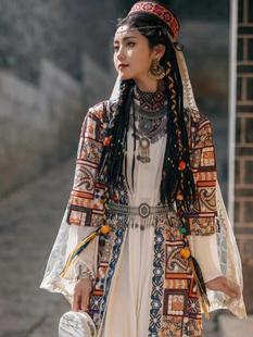 新疆复古裙子腰链维吾尔族异域风流苏饰品藏族民族风旅游写真腰带