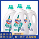 花王洁霸瞬清无磷酵素洗衣液3kg*3瓶整箱批18斤家用去渍持久留香