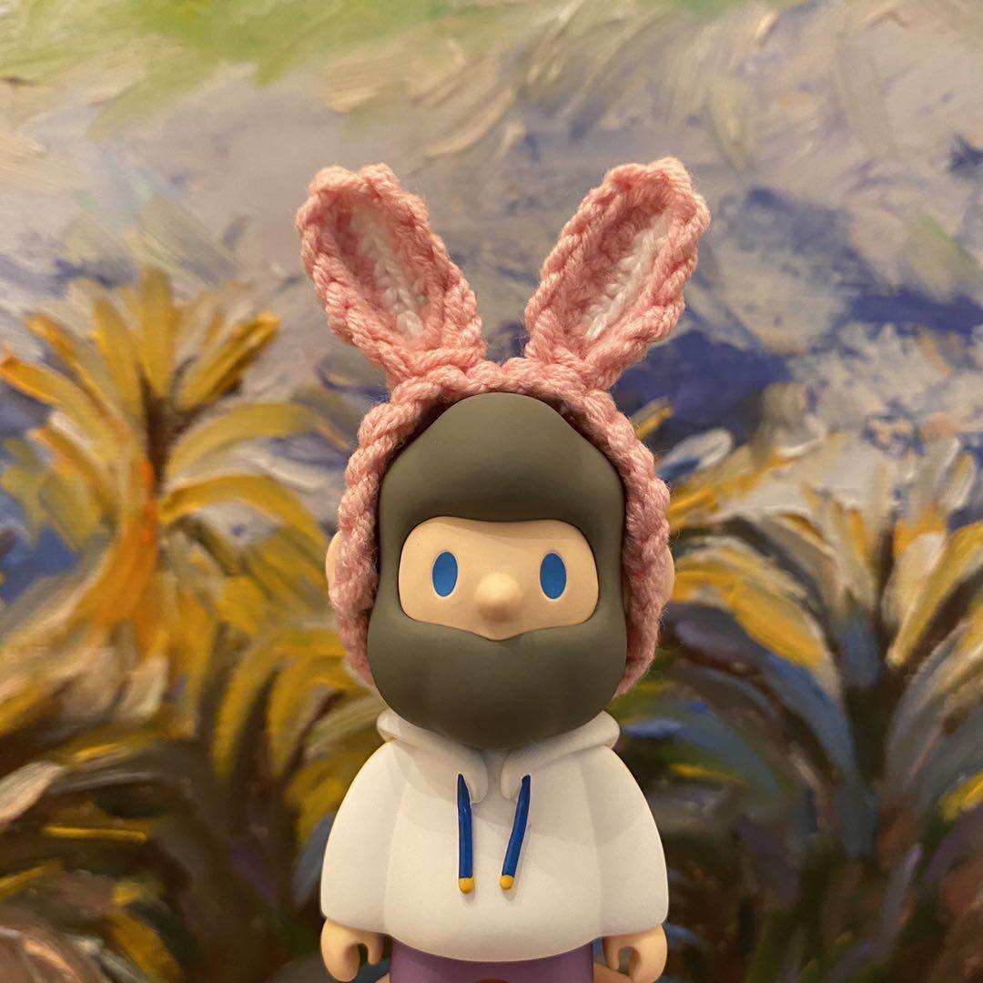 [满二包邮]farmer bob男友系列盲盒 确认款 正品 手工钩编帽子