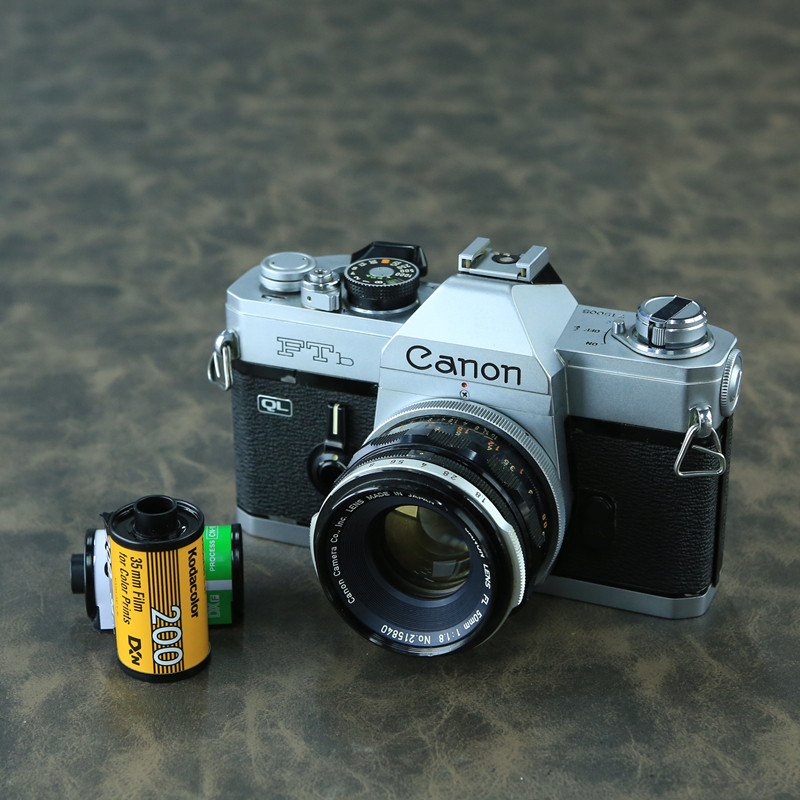 二手canon佳能ftb系列胶卷胶片相机旁轴相机