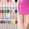 2016 fashion Women faux pu Leather skirt short pencil shirts 2016 fashion Women faux pu Leather skirt short pencil shirts