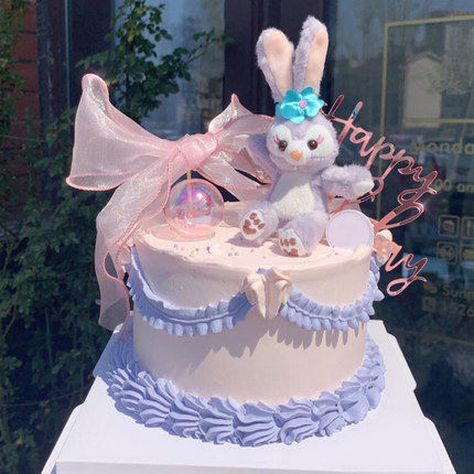 迪士尼网红梦幻ins星黛露公主生日蛋糕新鲜水果动物奶油南昌同城