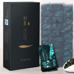 买1送1 茶叶 铁观音 秋茶 安溪铁观音浓香型 乌龙茶礼盒装共500g