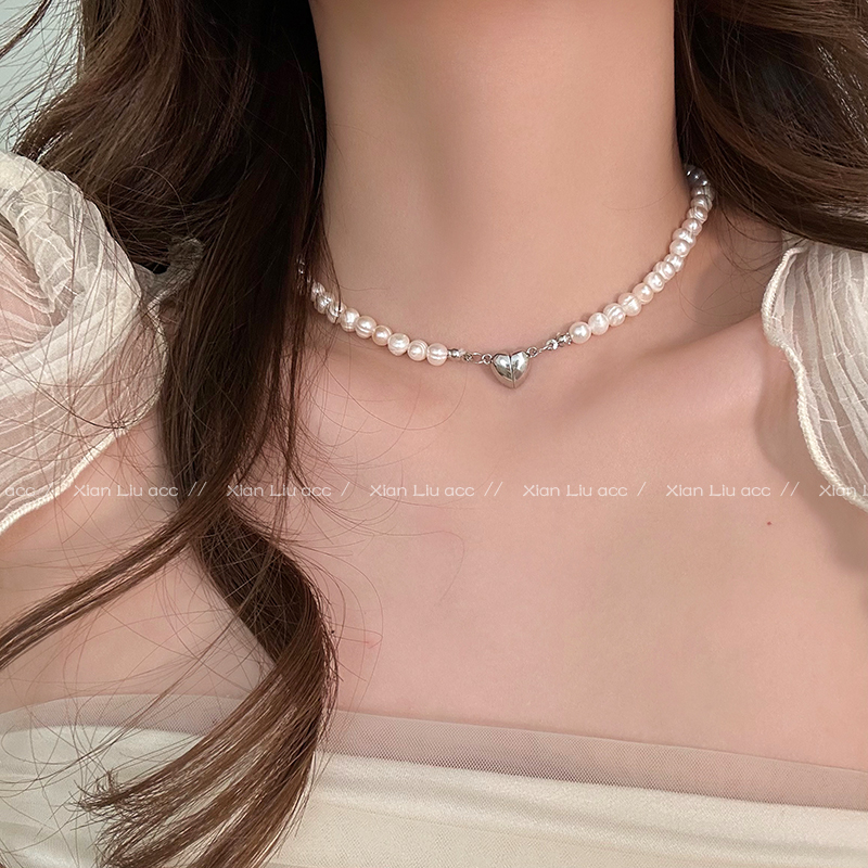 巴洛克天然珍珠项链女轻奢小众设计感