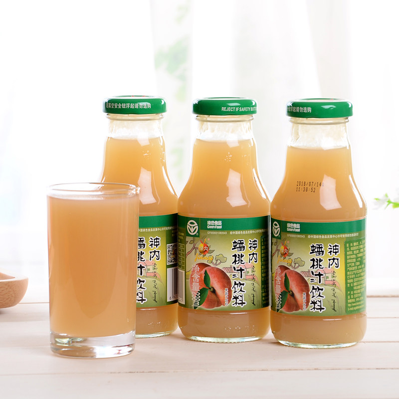 正常发货神内蟠桃汁汁饮料238毫升20瓶装