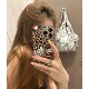 豹纹凯蒂猫适用苹果15promax手机壳iPhone13华为mate60pro羽纱荣耀100女vivox100硬小米14红米k70保护套oppo