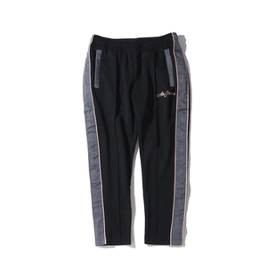 air jordan remastered男子黑灰缎面休闲长裤 cd5774-010
