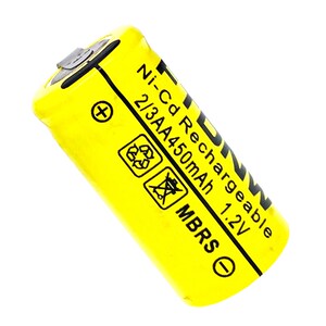 飞科刮胡剃须刀电池1.2v超人fs360fs325可充电通用更换2/3aa450m