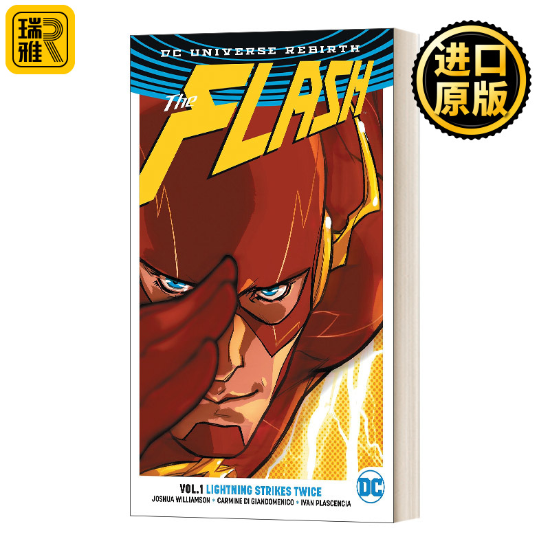 英文原版 The Flash Vol.1 Lightning Strikes Twice Rebirth 闪电侠卷1 闪电两次 重生 英文版 Josh Williamson 进口英语原版书籍