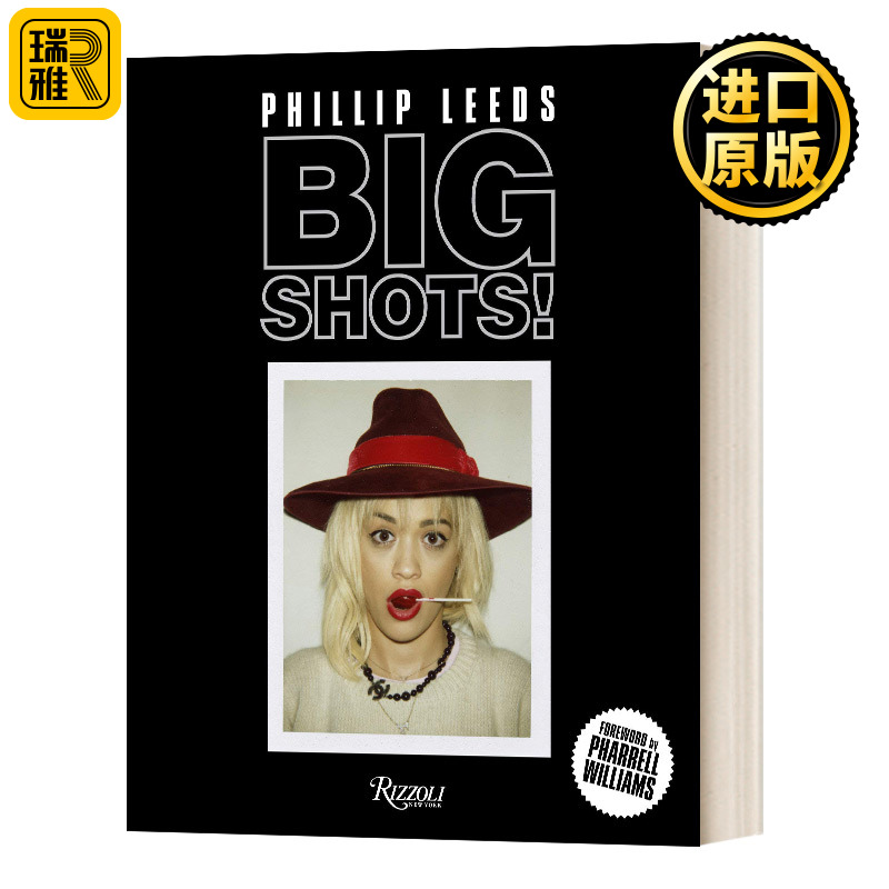 英文原版 Big Shots Polaroids from the World of Hip-Hop and Fashion 大人物 来自嘻哈和时尚界的宝丽来照片 精装 英文版原版书