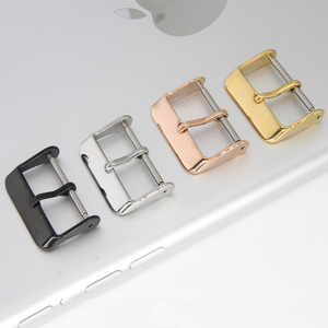 手表表扣配件高档304不锈钢表环表扣适用浪琴天梭 卡西欧手表针扣