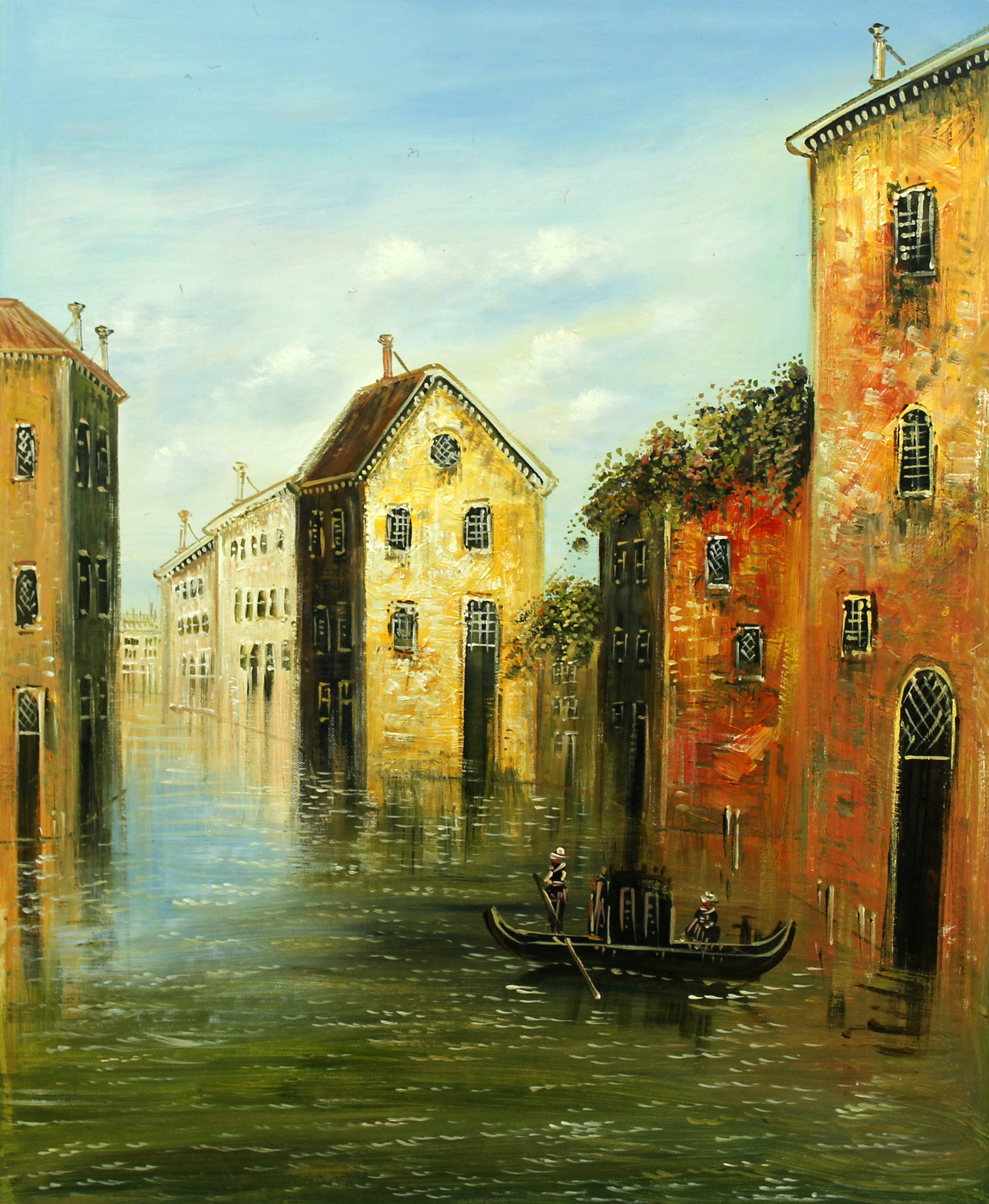 张名油画作品《威尼斯系列》