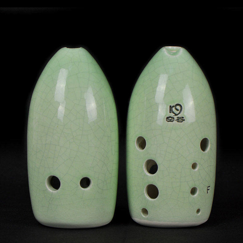 专业10孔埙十孔双腔笔筒空谷埙演奏埙g调f调学生成人初学乐器陶埙