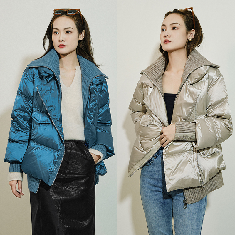 热销假两件套羽绒服_美洋meiyang【现货】南极之恋羽绒服 柔软丰盈