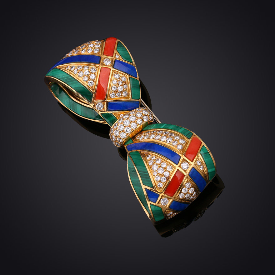 【vac】梵克雅宝1940年代钻石胸针