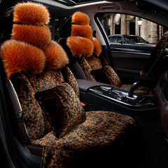 北京现代ix35名图领动朗动全包专用座套冬季毛绒汽车坐垫羊毛座椅